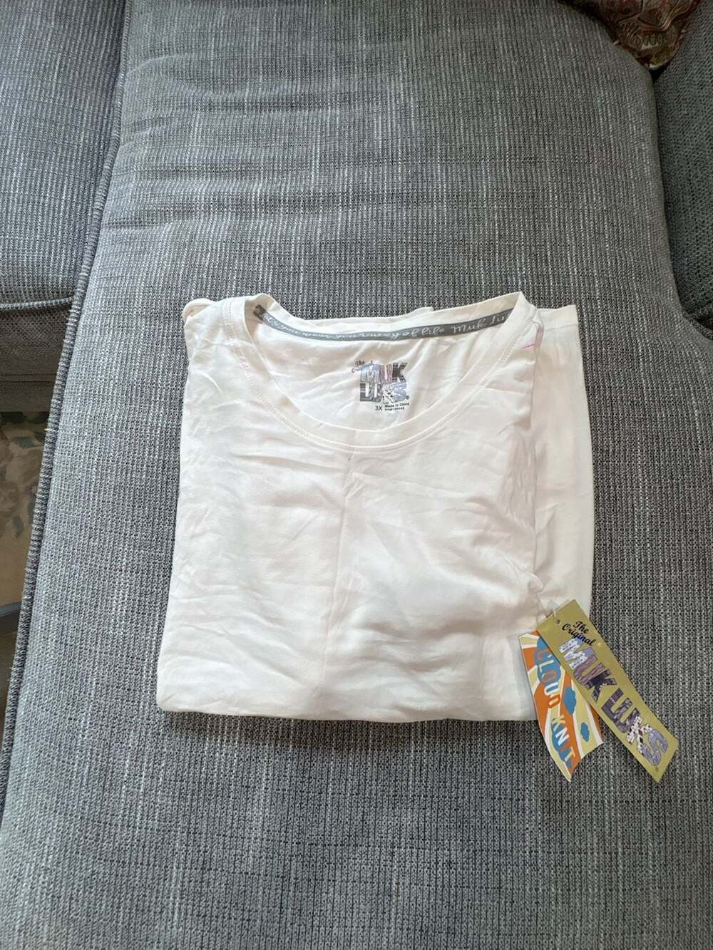 The Original Muk Luks Cloud Knit Short Sleeve T-Shirt